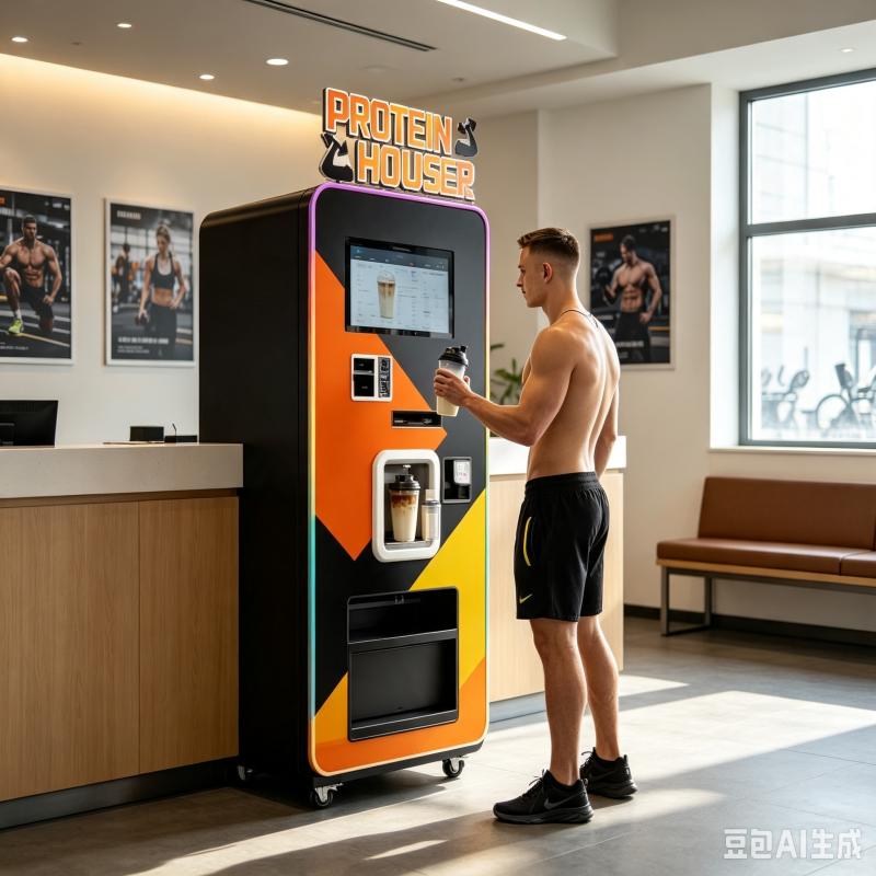 자동 단백질 쉐이크 자판기 맞춤형 지능형 음료 솔루션  - Nutrition Fitness Center 리뷰 및 가격